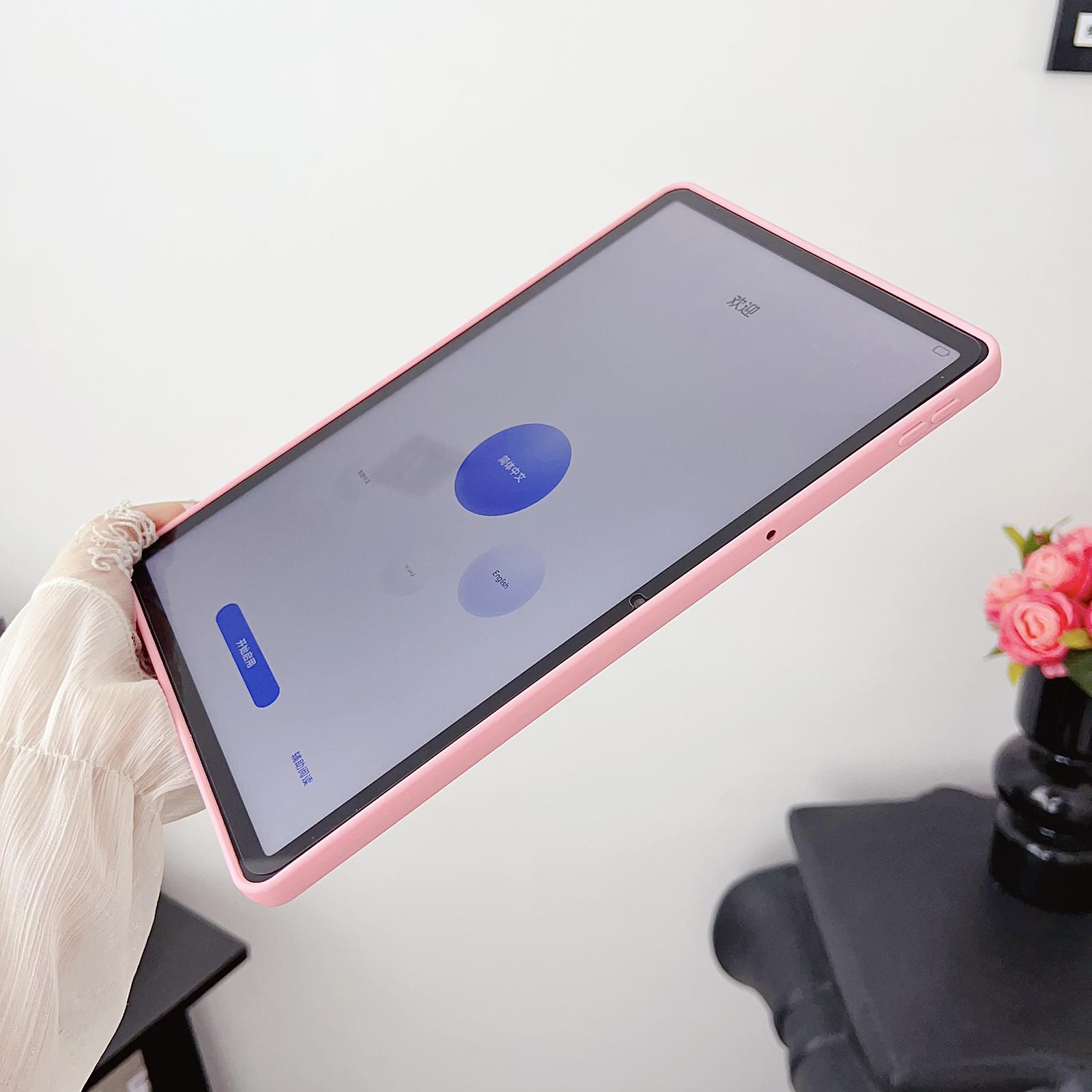 Husa tableta pentru Huawei MatePad SE 11 2024, silicon cu textura de spray de ulei prietenos cu pielea, carcasa pentru tableta (Gri)