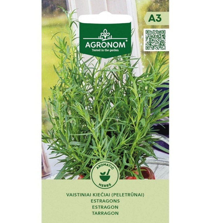 Seminte, Tarhon, Agronom, plic, 0.1 grame