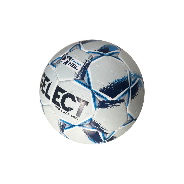 Minge handbal Select Replica HBL V24 marimea 0 gri/albastru