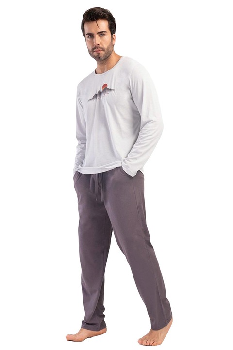 Pijamale barbati Vienetta Man Full Moon