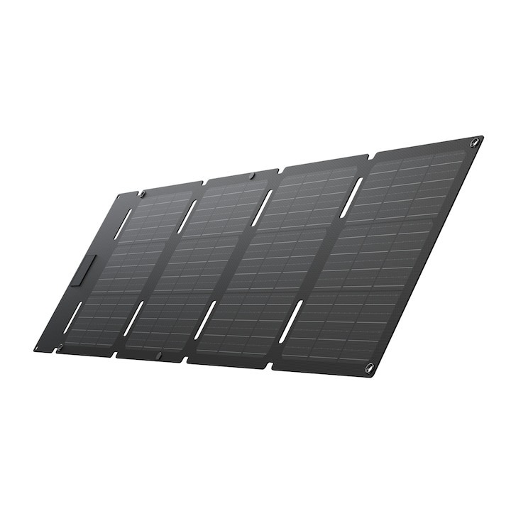 Преносим соларен панел Ecoflow 45W, USB-C, черен