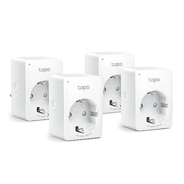 TP-Link Tapo P100 okos Wifi csatlakozó, db-os Alexa csatlakozó csomag,  okosotthoni Wifi csatlakozó, Alexa tartozék, Alexa kompatibilis, Google  Home,