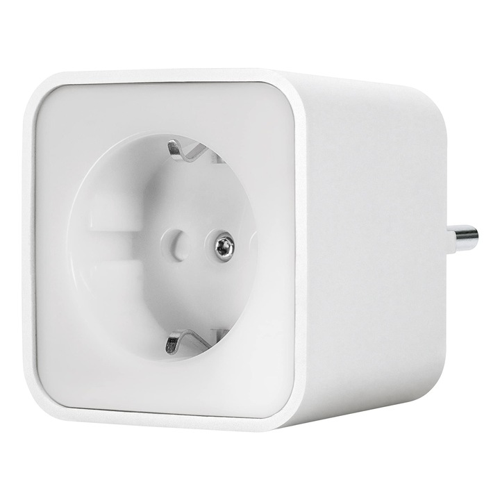 Ledvance Okosaljzat Zigbee technológiával és integrált éjszakai fénnyel a hagyományos eszközök okosotthonba integrálásához, Alexa és Google Voice kompatibilis, Smart+ Aljzat Éjszakai fénnyel, 1 db-os csomag