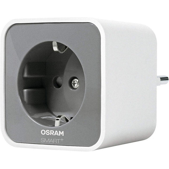 Osram Smart+ Socket, превключваем Zigbee контакт, за управление на осветлението в интелигентен дом, директно съвместим с Echo Plus и Echo Show (2-ро поколение), съвместим с Philips Hue Bridge