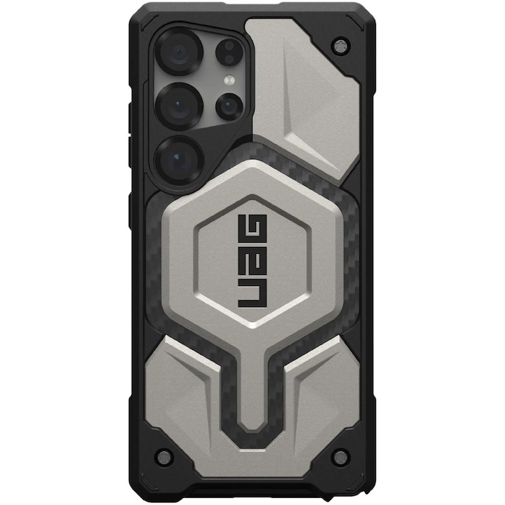 Husa de protectie UAG Monarch Pro pentru Samsung Galaxy S25 Ultra Titanium