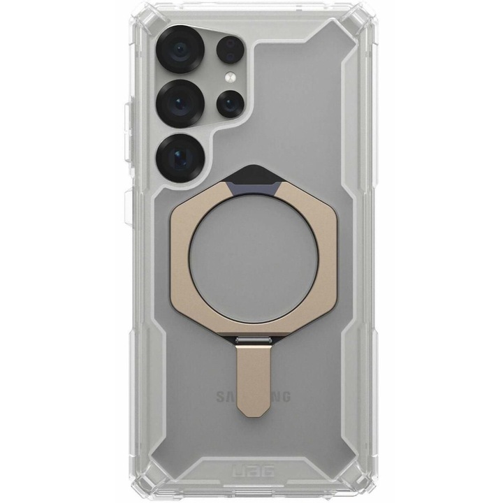 Husa de protectie UAG Plasma XTE Magnetic pentru Samsung Galaxy S25 Ultra Clear Titanium