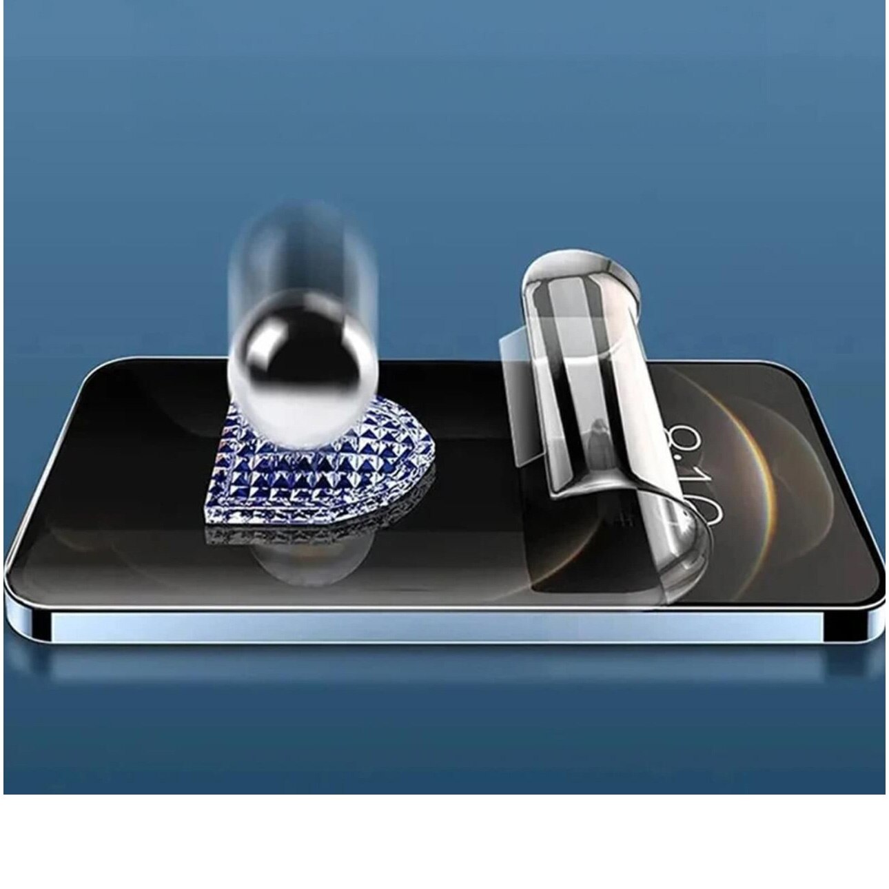 Folie de protectie Lemontti Silicon Privacy pentru Samsung Galaxy S25