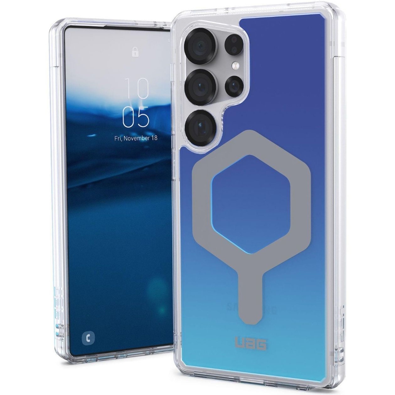 Husa de protectie UAG Plyo Pro pentru Samsung Galaxy S25 Ultra Blue Ombre