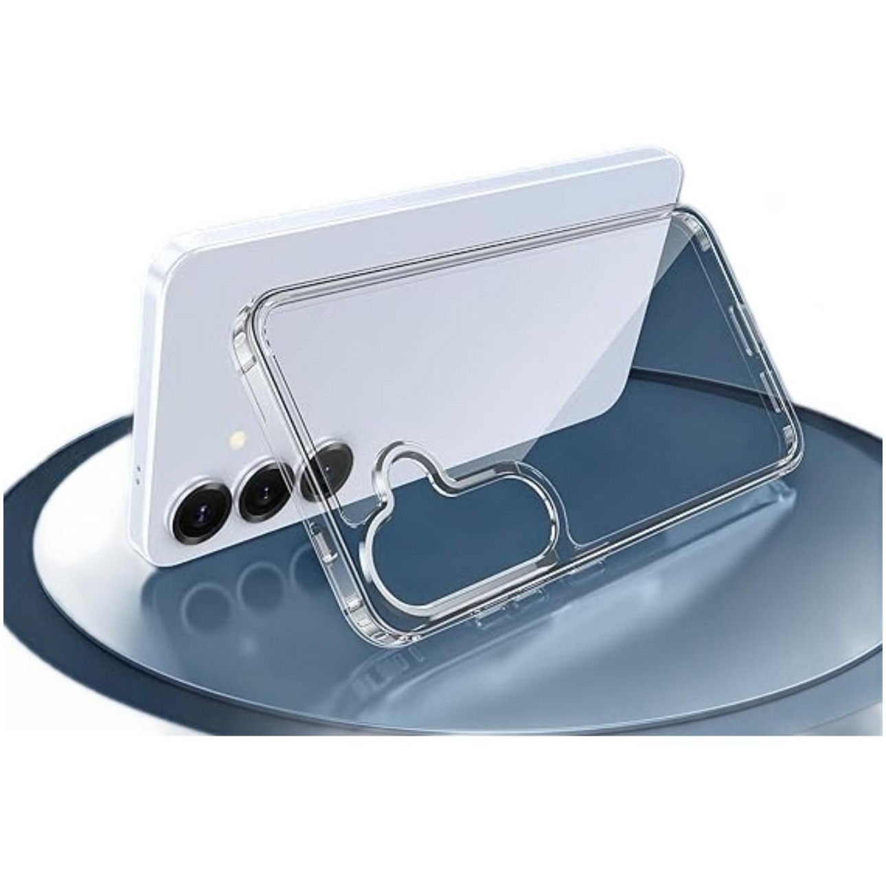 Husa de protectie Lemontti Silicon pentru Samsung Galaxy S25 Transparent
