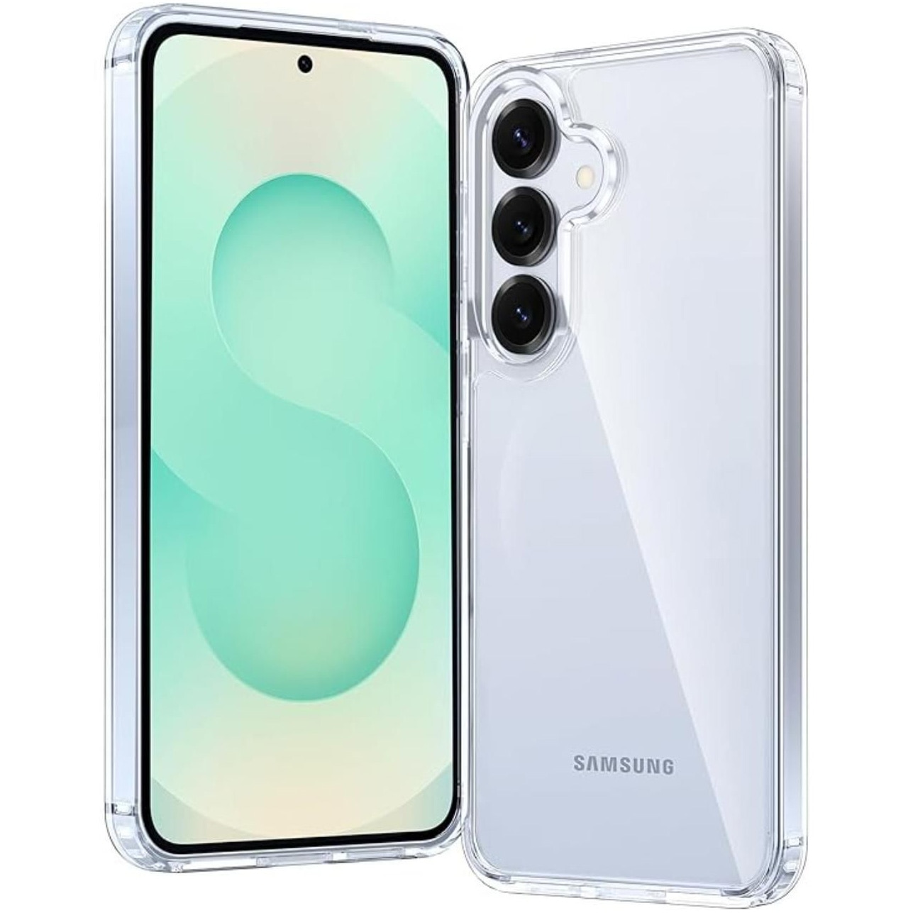 Husa de protectie Lemontti Silicon pentru Samsung Galaxy S25 Transparent