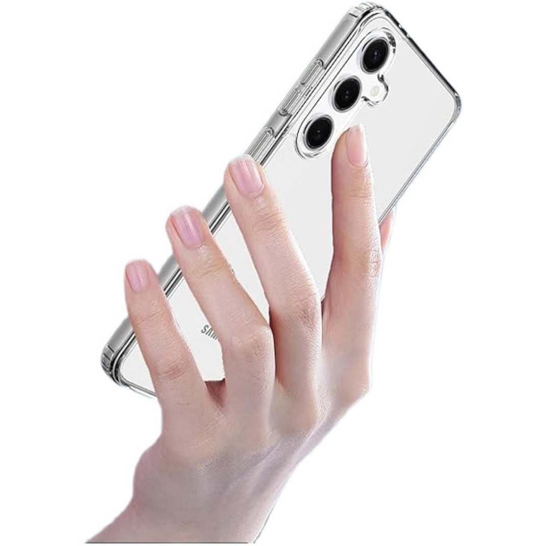 Husa de protectie Lemontti Silicon pentru Samsung Galaxy S25 Transparent