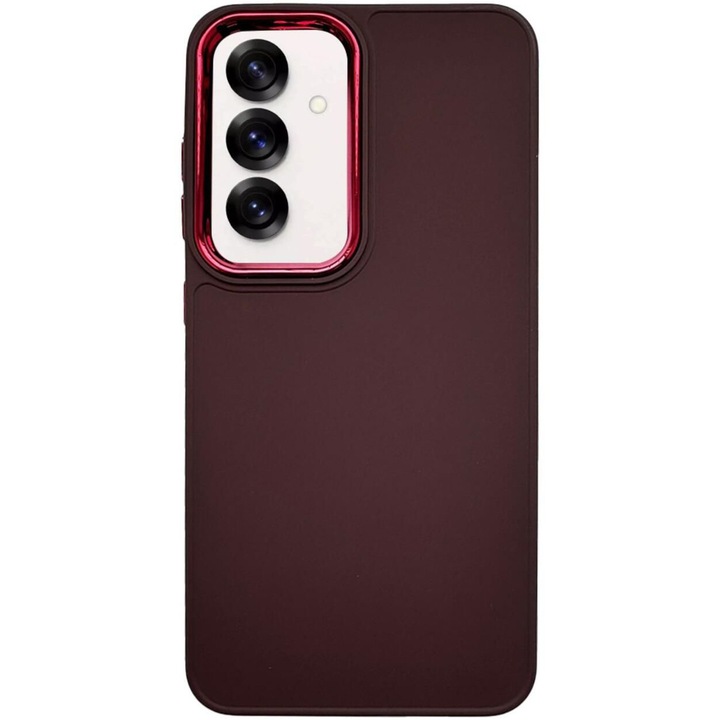 Husa de protectie Lemontti Frame pentru Samsung Galaxy S25 Mov