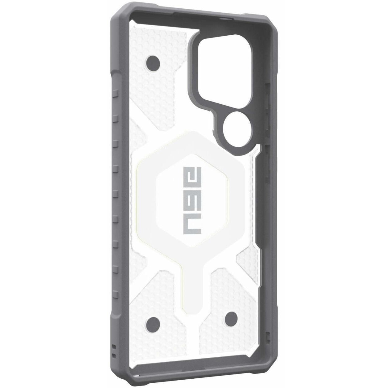 Husa de protectie UAG Pathfinder Clear Magnetic pentru Samsung Galaxy S25 Ultra Active Lava Lanyard