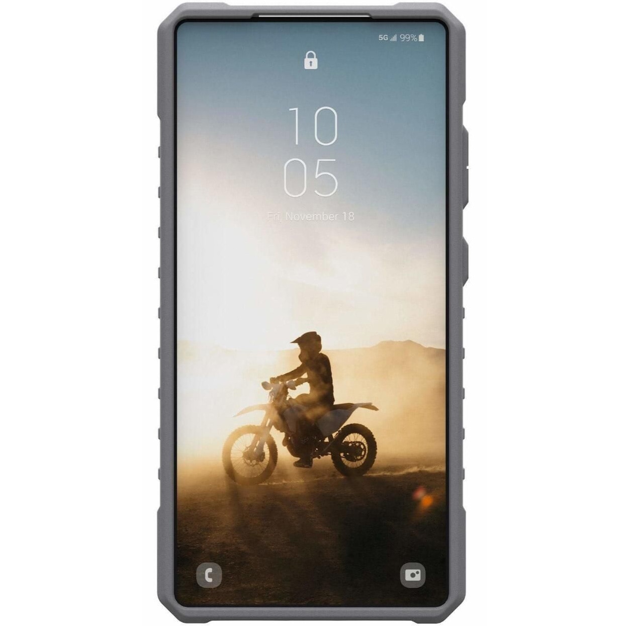 Husa de protectie UAG Pathfinder Clear Magnetic pentru Samsung Galaxy S25 Ultra Active Lava Lanyard