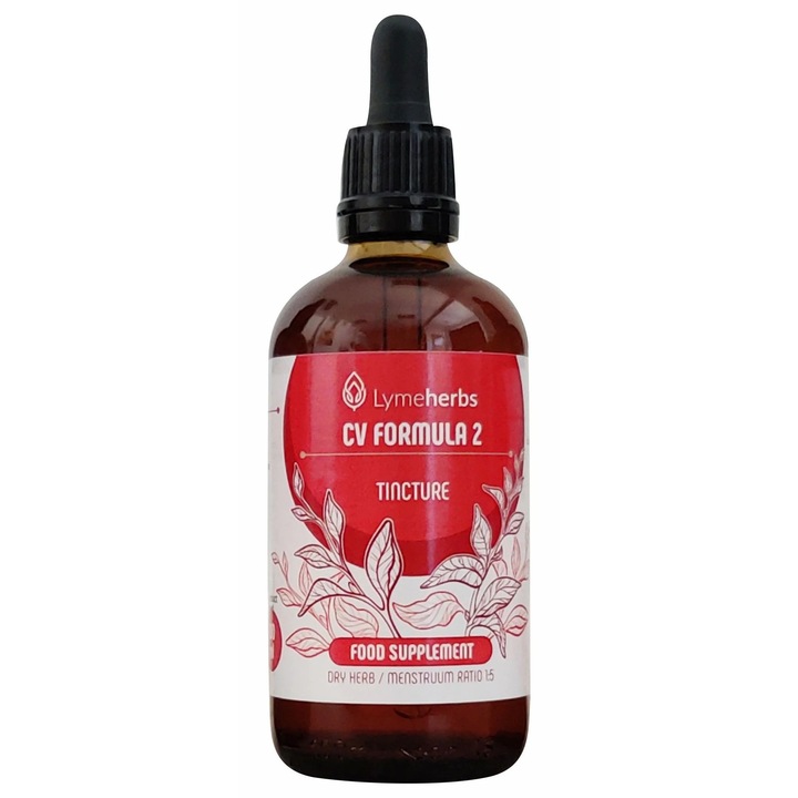 Tinctura CV2 Formula, Lymeherbs, 100 ml, amestec de plante