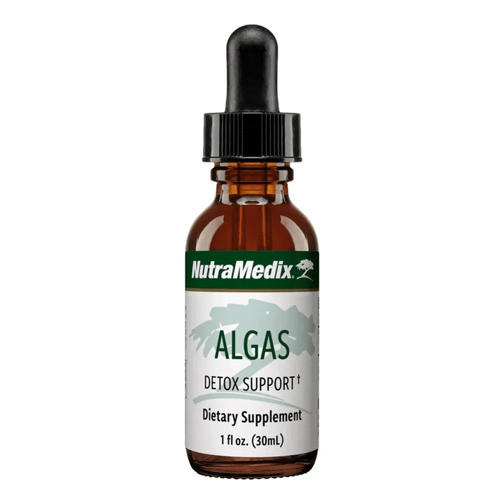 Alga Algas, Nutramedix, 30 ml, extract din alge rosii, omega-3