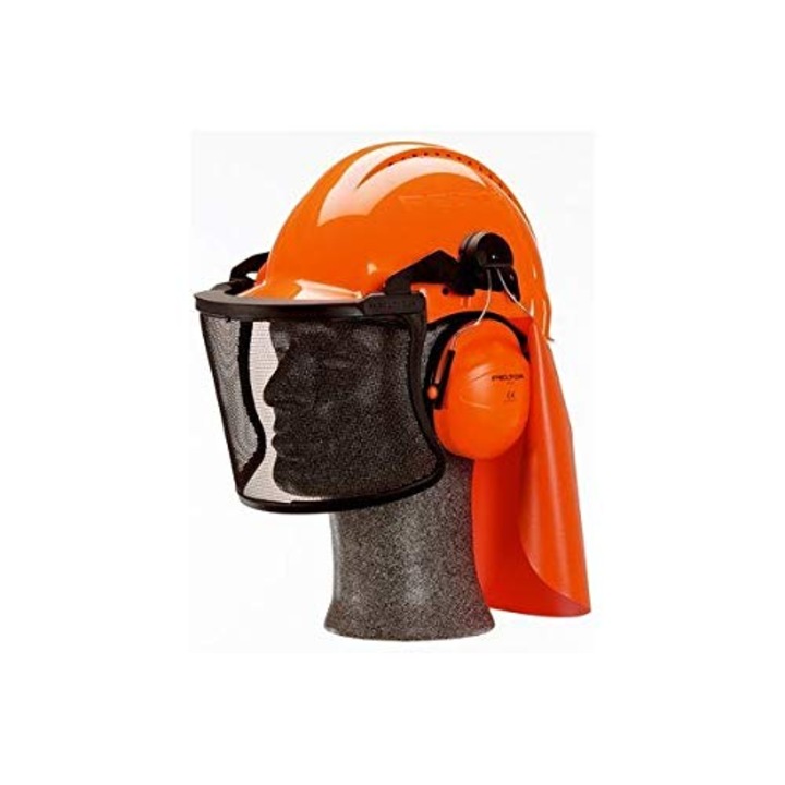 Casca protectie muncii 3M G500, 28 dB, cu scut de protectie si casti