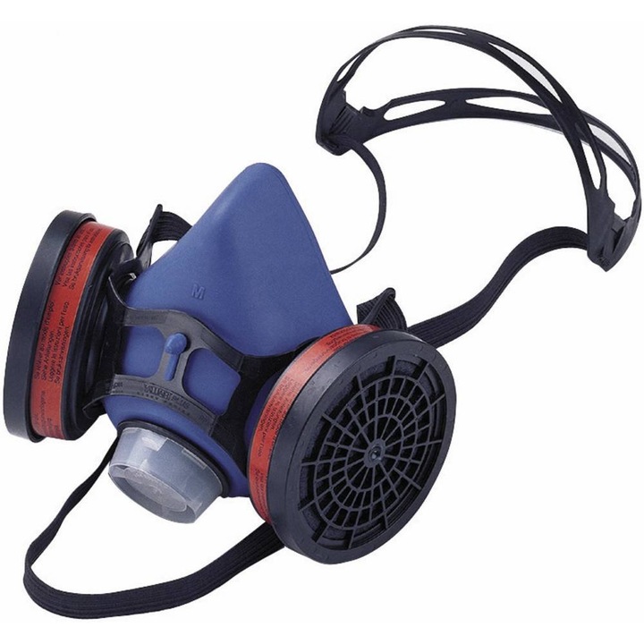 Masca de protectie HONEYWELL 6100V-EC Click-Fit, M, cu filtru