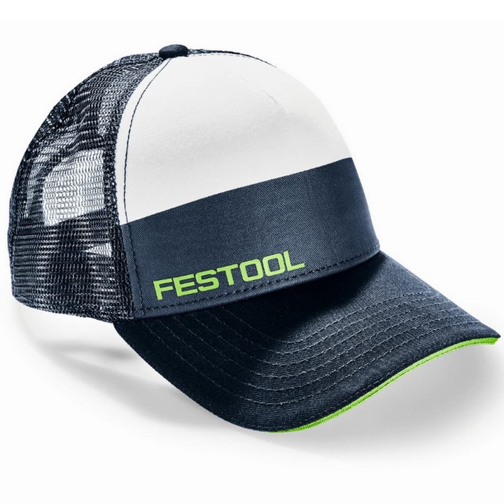 Бейзболна шапка унисекс, Festool, памук/полиестер, регулируема, многоцветна