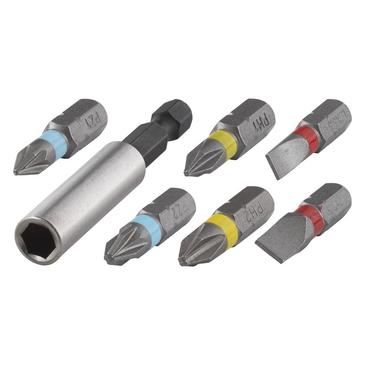 Set biti surubelnita, Sukimo Wolfcraft, SL/PH/PZ, 7 buc