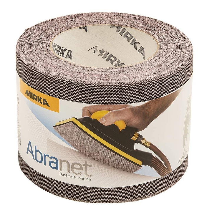 Csiszolópapír tekercs Mirka Abranet P180, 93 mm, 10 m