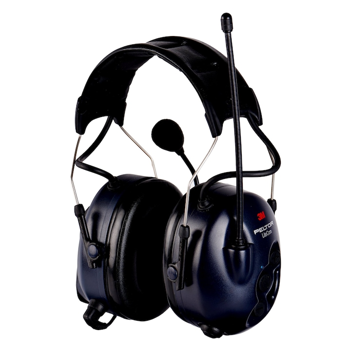 Casti de protectie 3M Peltor Lite-Com Basic, 32 dB, albastru