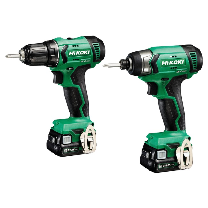 Set 2 masini de insurubat, HIKOKI,12 V, 2.5 Ah