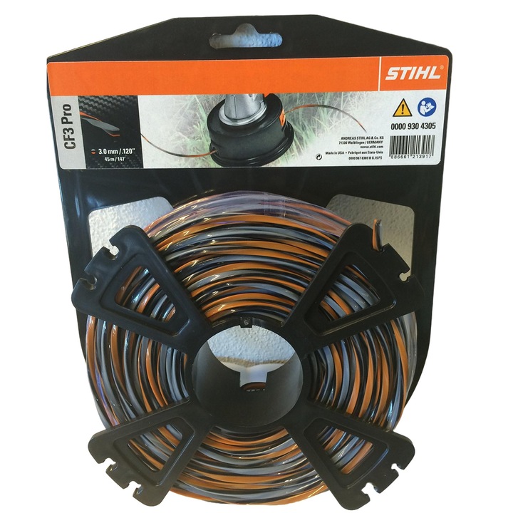 Fir de taiat Stihl CF3 Pro, 3 mm x 45 m