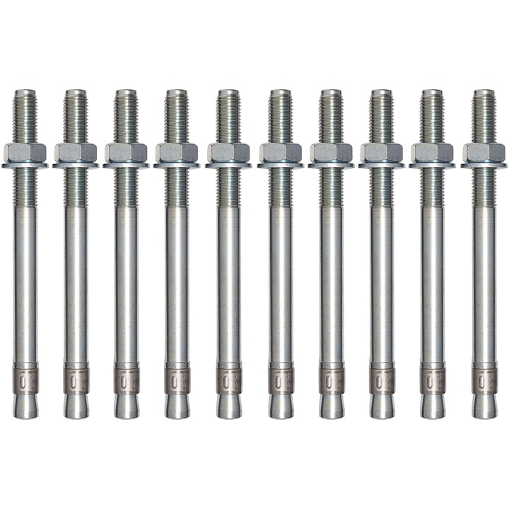 Set 10 suruburi ancorare RawlPlug R-XPT-24300/140, 24 x 300 mm