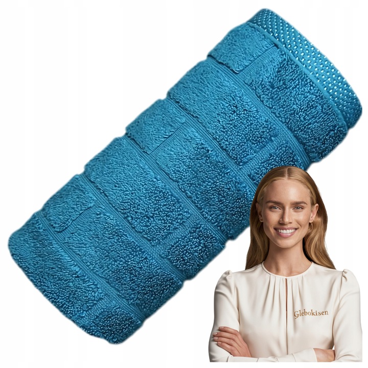 Prosop, Brick, 70 x 140 cm, Galben, Bumbac, Dreptunghi, 500 G/M², Absorbtie Buna, Uscare Rapida