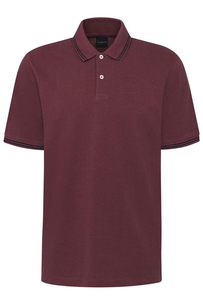LA MARTINA, Tricou polo slim fit, cu detalii brodate, Alb, XXL