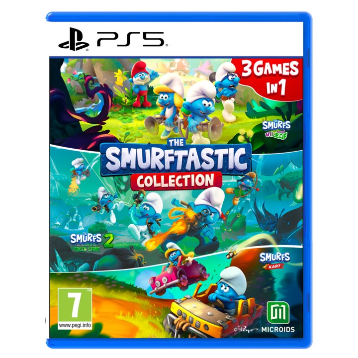 Joc The Smurftastic Collection 3 In 1 Pentru Playstation 5