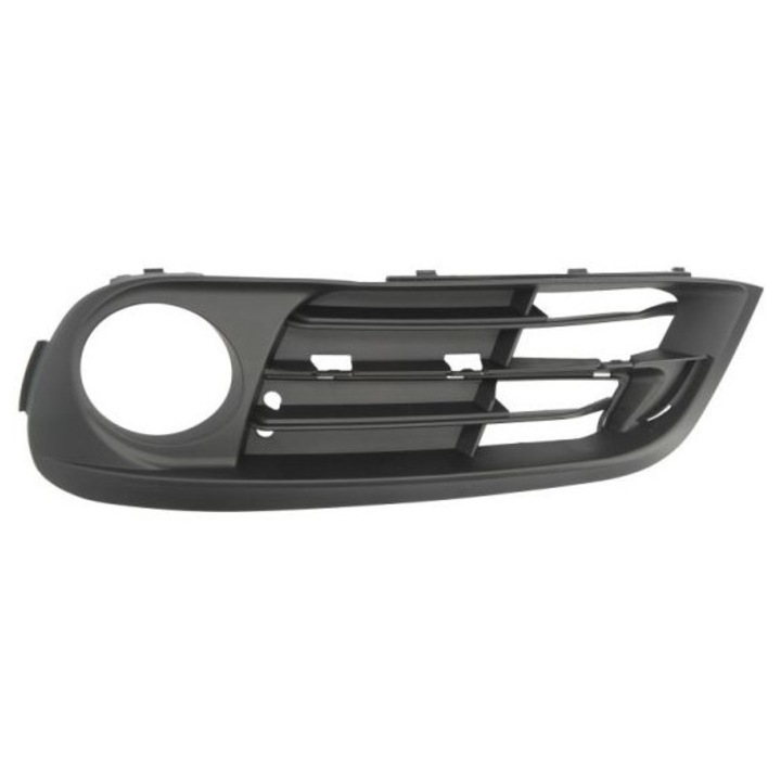 Grilaj ventilatie Blic, 6502-07-0067923P, negru, cu deschidere pentru lumini de ceata, stanga