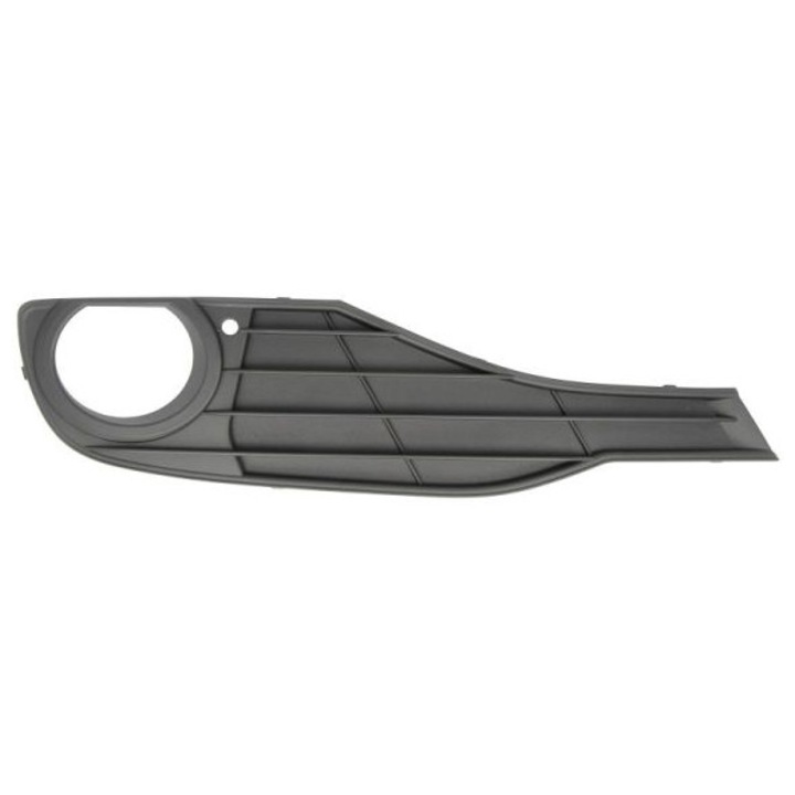Grilaj ventilatie Blic, 6502-07-0063916P, negru, cu deschidere pentru lumini de ceata, partea dreapta