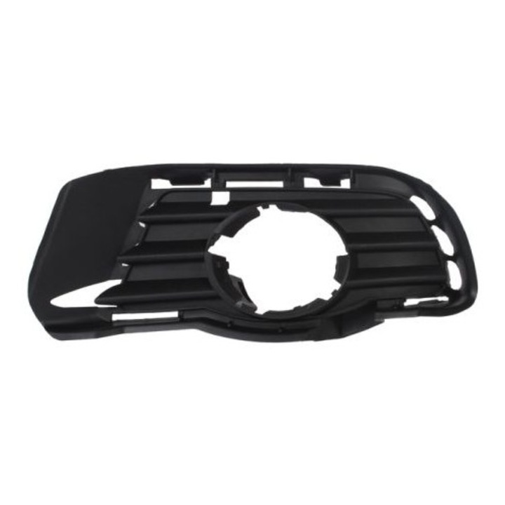 Grilaj ventilatie Blic, model 6502-07-3518915P, negru, pentru partea stanga, cu deschideri pentru lumini de ceata