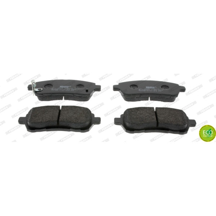 Комплект спирачни накладки, дискови спирачки FERODO FDB4110