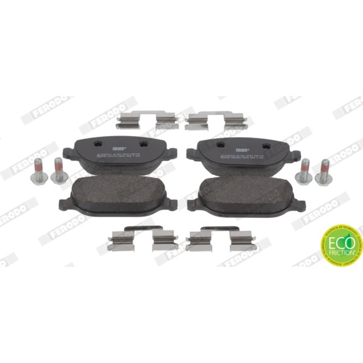 Fékbetét készlet, tárcsafék FERODO FDB1796