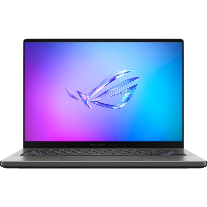 Лаптоп ASUS ROG Zephyrus G14 2025 GA403WR-QS092W с AMD Ryzen AI 9 HX 370 (2.0 - 5.1 GHz, 36M), 32 GB, 1TB M.2 NVMe SSD, NVIDIA RTX 5070 Ti 12GB GDDR7 DLSS 4, Windows 11 Home, Сив