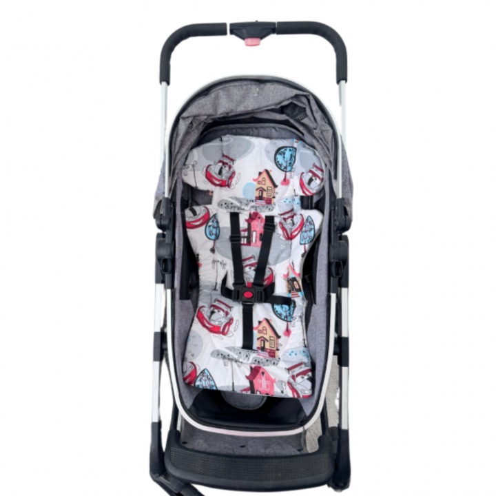 Covoras pentru carucior Kapinkata, plasa 3D respirabila, Cars