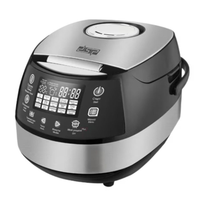 Multicooker DSP, 5l, 900W, negru, 41x30x26cm