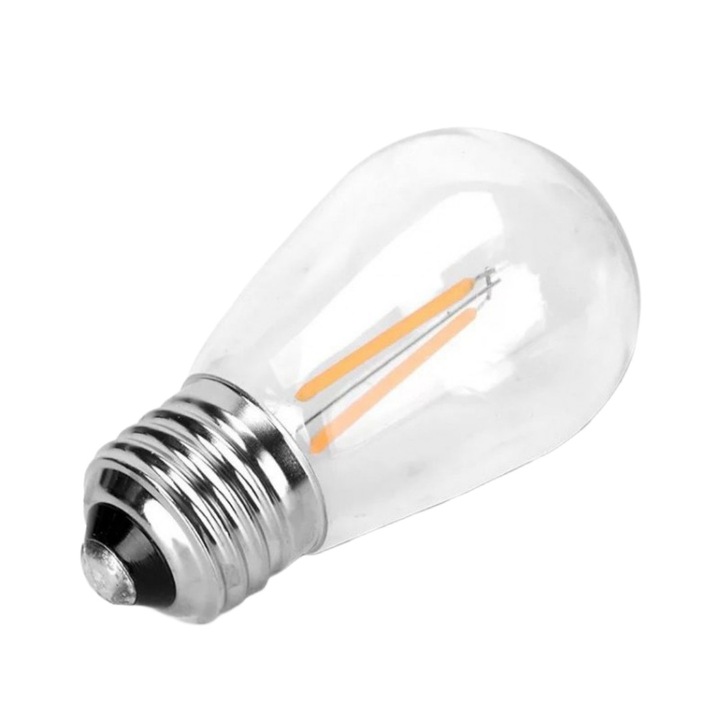 Set 20 bucati-Bec led 2w, pentru ghirlanda luminoasa cu pendule interconectabile, lumina calda