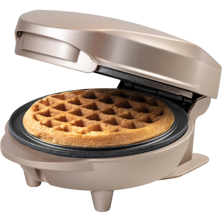 Aparat pentru vafe Bestron Satin Collection, 550 W, Bej