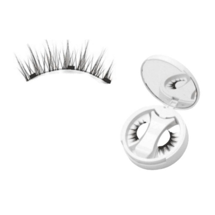 Комплект магнитни мигли, модел SW06, естествен обем, за многократна употреба, кутия за съхранение