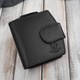 Portofel din piele pentru femei Rfid mic negru Paolo Peruzii Al-24-Bl