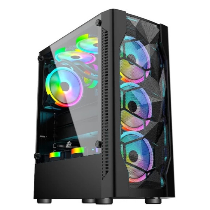 Probitz компютърна система Intel Core i5-10400F, 16GB DDR4, 512 GB SSD, 1 TB HDD, видеокарта ASUS RTX 2060
