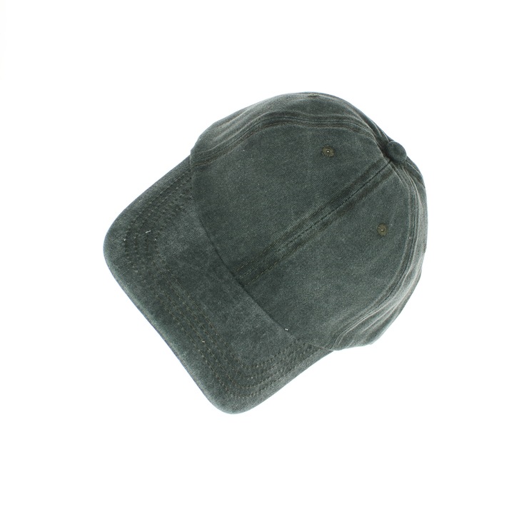 Sapca barbateasca, one size, ButicCochet, din bumbac, model uni, kaki - PAL1750, Kaki, One-Size