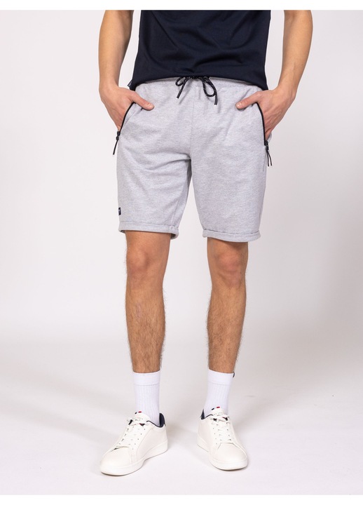 Heavy Tools, Pantaloni scurti cu buzunare cu fermoar, Gri