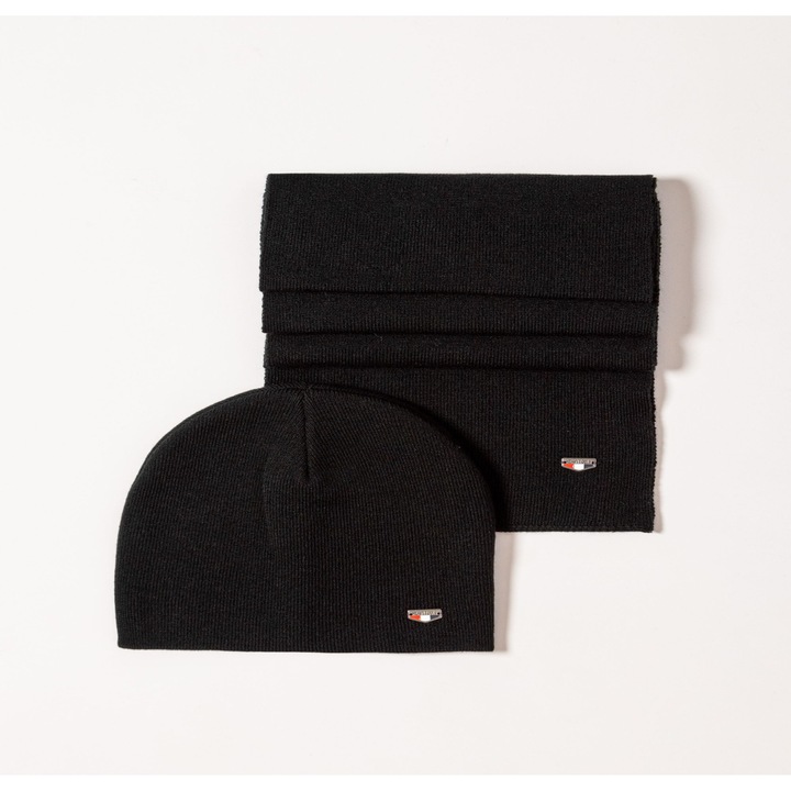 Heavy Tools PATRIA24 BLACK férfi sapka és sál