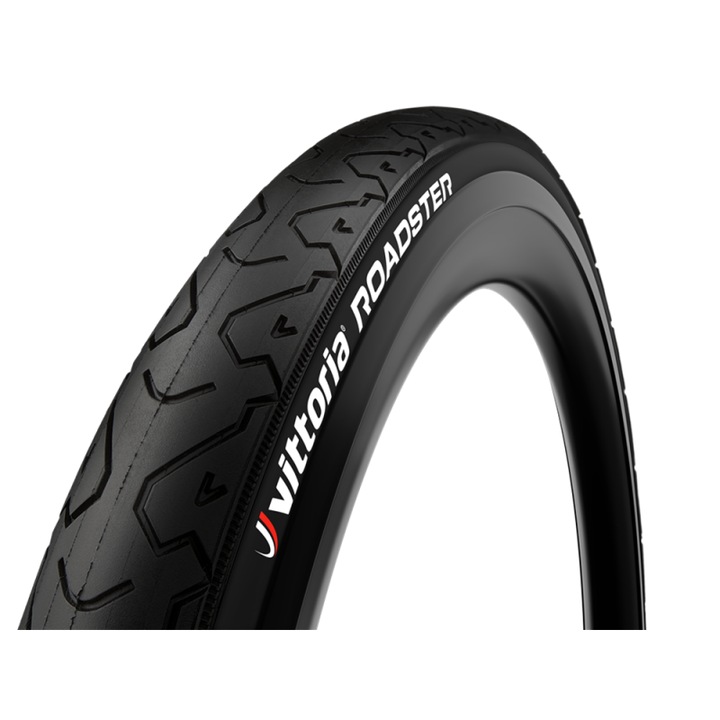 Kerékpár gumiabroncs Vittoria Roadster 26 × 1.5, ideális közúti és városi ingázáshoz, fekete