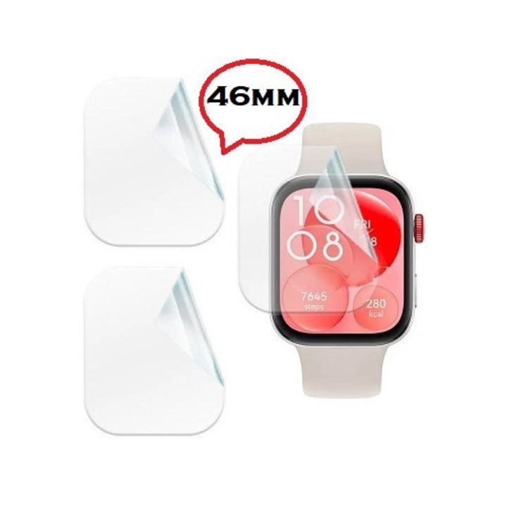 3 db-os DAO szilikon lap készlet, 46 mm, átlátszó, foltálló, hidrofób